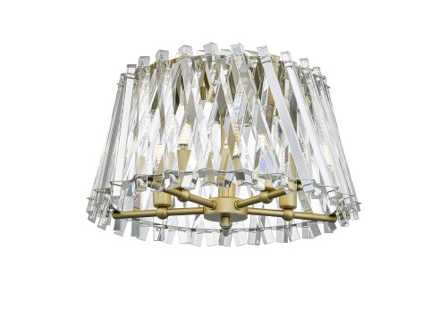 Lampa sufitowa złota Mirabell