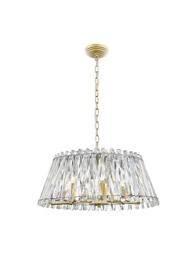 Lampa sufitowa złota Mirabell szeroka