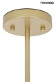 Lampa wisząca Split 6 Gold Moosee