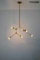 Lampa wisząca Split 6 Gold Moosee