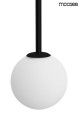 Lampa wisząca Low czarna Moosee