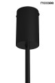 Lampa wisząca Low czarna Moosee