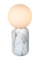 Lampa stołowa Marbol biała