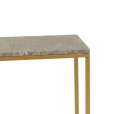 Konsola Accent szary marmur i złoty mat