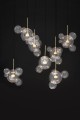 Lampa wisząca CAPRI LINE 7 - szklane kule