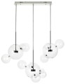 Lampa wisząca CAPRI LINE 3 - szklane kule czarne
