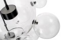 Lampa wisząca CAPRI LINE 3 - szklane kule czarne