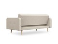 Kompaktowa sofa rozkładana Jasper beżowy melanż