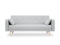 Kompaktowa sofa rozkładana Jasper szary melanż