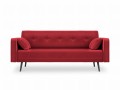 Kompaktowa sofa rozkładana Jasper bordowy