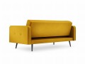 Kompaktowa sofa rozkładana Jasper musztardowa