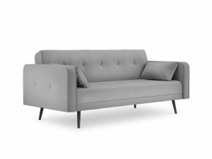 Kompaktowa sofa rozkładana Jasper szary