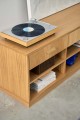 Komoda na gramofon D_S07 dąb