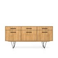 Komoda 6 szuflad D_S10 dąb