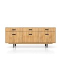 Komoda 6 szuflad D_S10 dąb