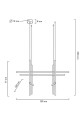Lampa wisząca MIKADO złota
