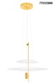 Lampa wisząca PARROT 68 złota