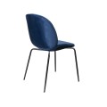 Krzesło Boliwia granatowe 