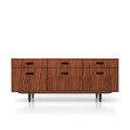 Komoda 6 szuflad T_S10 dąb tekowy