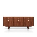 Komoda 6 szuflad T_S10 dąb tekowy