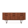 Komoda 6 szuflad T_S10 dąb tekowy