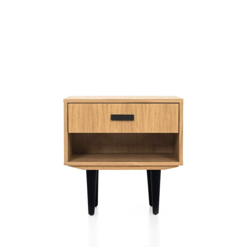 Szafka nocna z szufladą D_P04 dąb