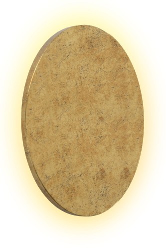 Lampa ścienna Glimpse złota