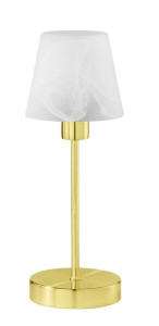 Mosiężna Lampa stołowa Luis mat 