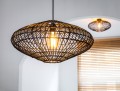 Lampa sufitowa Boho Magali czarna
