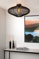 Lampa sufitowa Boho Magali czarna