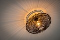 Lampa sufitowa Boho Magali czarna