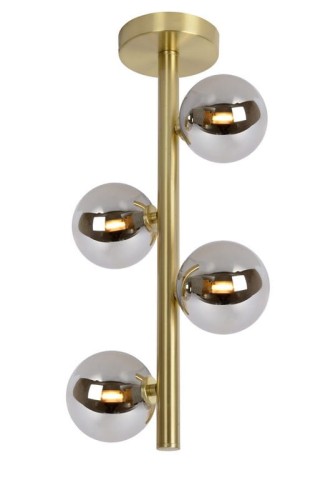 Nowoczesna lampa sufitowa Tycho złota