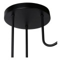 Lampa sufitowa Pepijn czarno złota