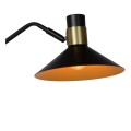 Lampa sufitowa Pepijn czarno złota