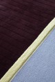 Niebiesko Bordowy Dywan - DECOR ORDER DEEP CHERRY