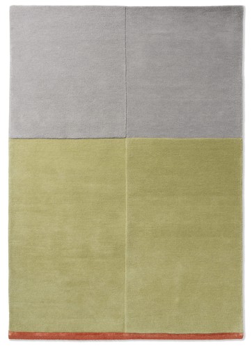 Szaro Żółty Dywan - DECOR STATE SOFT GREEN