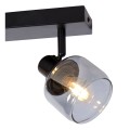 Lampa sufitowa Bjorn czarna 2 klosze