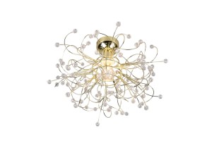 Lampa sufitowa Gloria złota 52