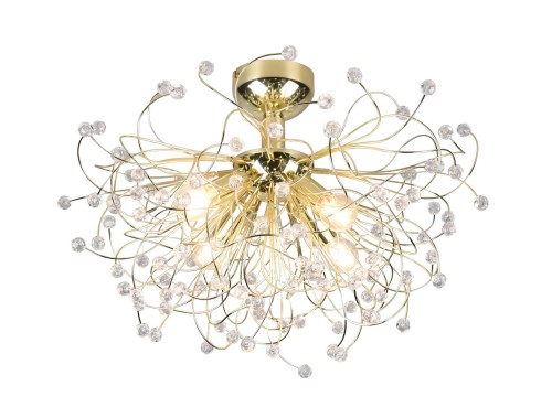 Lampa sufitowa Gloria złota 55