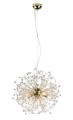 Lampa wisząca Gloria złota 55