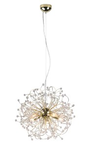Lampa wisząca Gloria złota 55