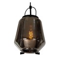 Lampa wisząca Siska Smoke Grey 