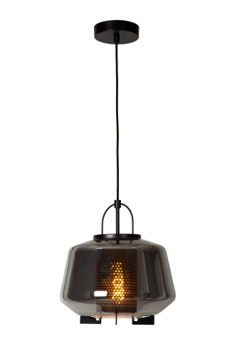 Lampa wisząca Siska II Smoke Grey