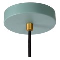 Lampa wisząca Selin turkusowa