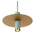 Lampa wisząca Selin turkusowa