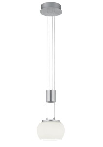 Nowoczesna lampa wisząca Madison chromowana 