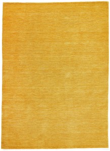 Żółty Dywan Wełniany - PANORAMA UNI GOLD