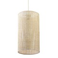 Rattanowa Lampa wisząca Boho Bali Tall S