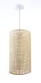 Rattanowa Lampa wisząca Boho Bali Tall S