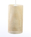 Rattanowa Lampa wisząca Boho Bali Tall S